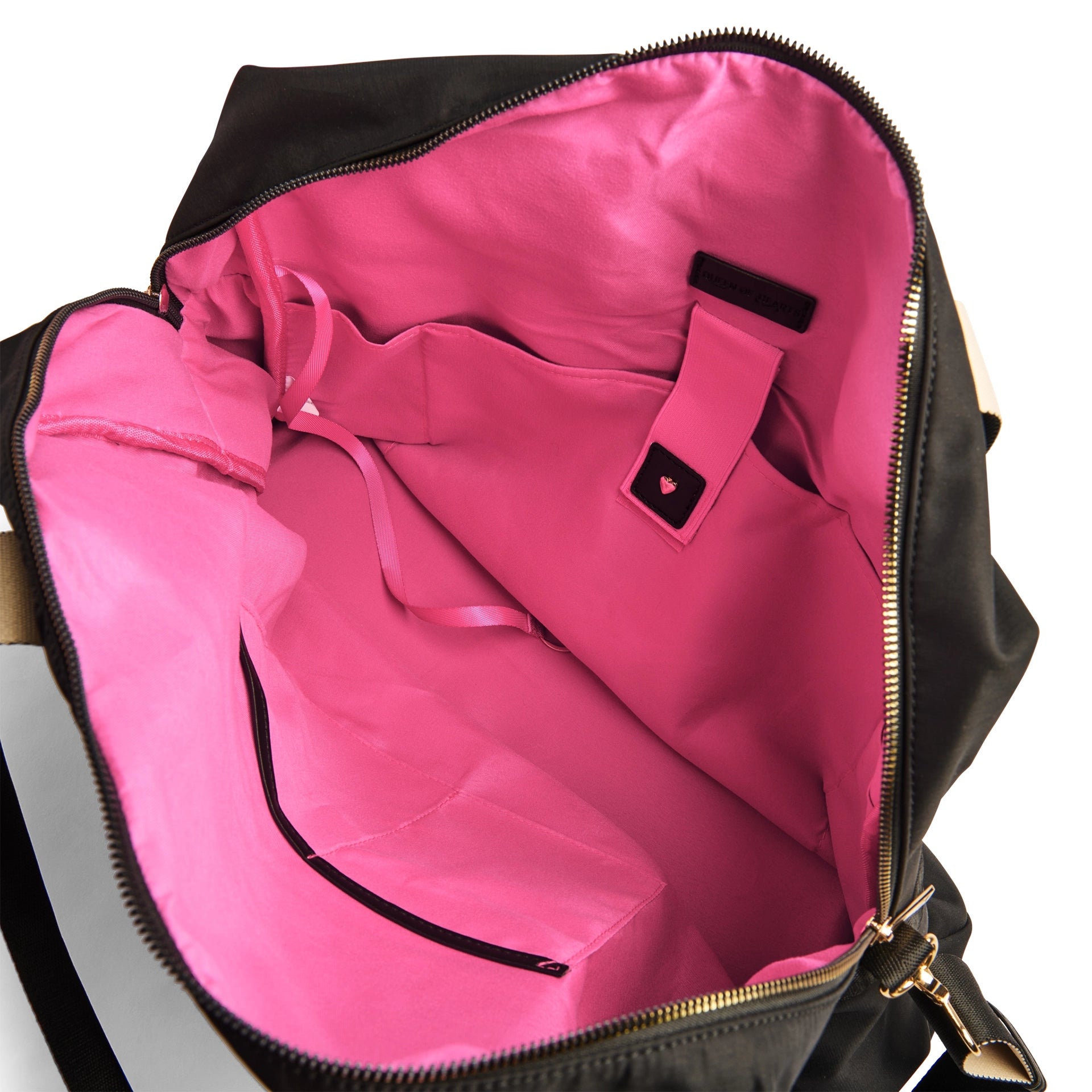 Queen of Hearts Jamie Medium Overnight Bag