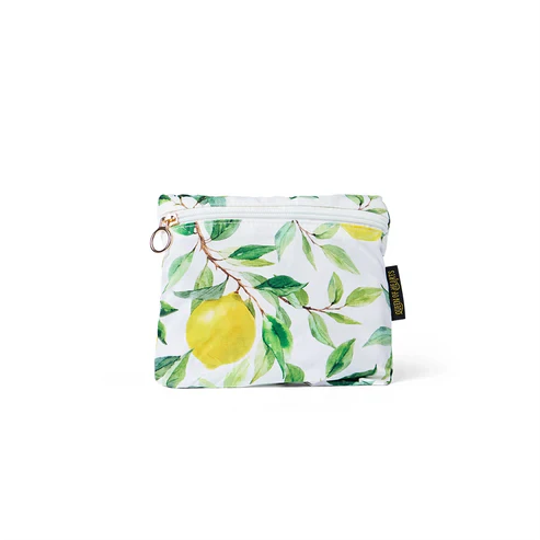 Queen of Hearts Folding Shopping Bag in Lemons